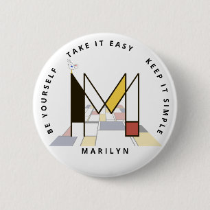 С aptitretande neoplasticism Art Monogram. Brev M Knapp