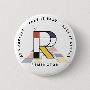 С aptitretande neoplasticism Art Monogram. BREV R Knapp
