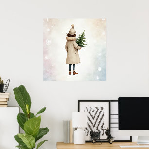 С Hristmas poster