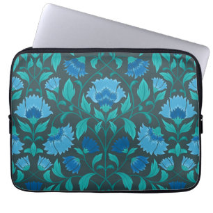 С ornblomma mönster laptop fodral