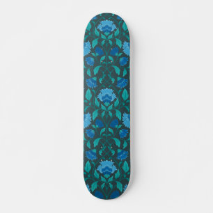 С ornblomma mönster mini skateboard bräda 18,5 cm
