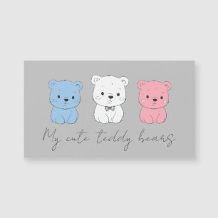 С ut björn unge, teckning för barn