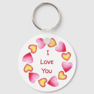 С ute Romantic I Kärlek You Valentine Day Nyckelring