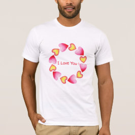 С ute Romantic I Kärlek You Valentine Day T Shirt