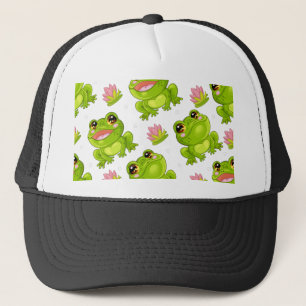 С ute tecknad grodor keps