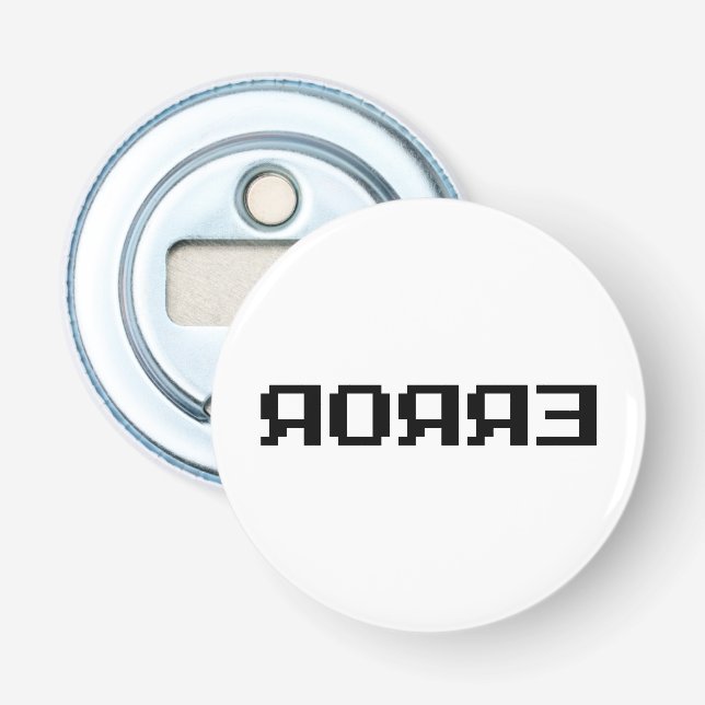 Я Я Я Ǝ | FEL FLASKÖPPNARE (Framsidan)