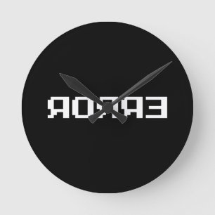 Я Я Я Ǝ FEL RUND KLOCKA