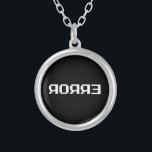 Я Я Я Ǝ | FEL SILVERPLÄTERAT HALSBAND<br><div class="desc">Avbryt,  försök igen,  Misslyckas? Globe Trotters specialiserar sig på idiosynkratiskt bildmaterial från hela världen. Här hittar du unika hälsningskort,  vykort,  Poster,  Mousepads med mera.</div>