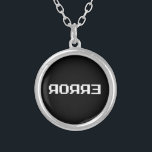 Я Я Я Ǝ | FEL SILVERPLÄTERAT HALSBAND<br><div class="desc">Avbryt,  försök igen,  Misslyckas? Globe Trotters specialiserar sig på idiosynkratiskt bildmaterial från hela världen. Här hittar du unika hälsningskort,  vykort,  Poster,  Mousepads med mera.</div>