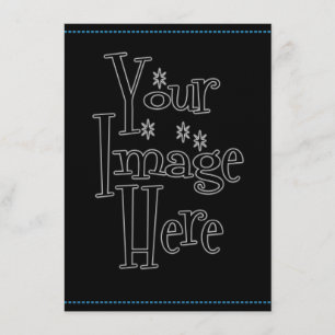 Ѻ Ѳѻ ѳ ● ・ SKAPA DIN EGEN - PERSONALIZE BLANK Inbjudningar