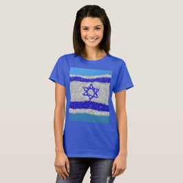 י ש ר א ל Israels patriotiska firande t shirt