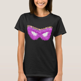 פּוּרִים Purim Esters maskeringskrone av ädelsten T Shirt