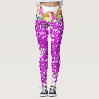 פּ וּ רִ ם Esthers mask gemstone krona Leggings
