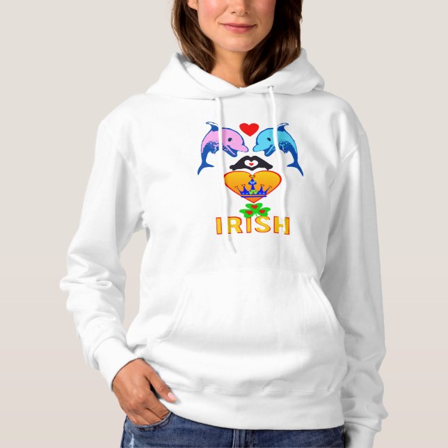 ♥ ت ☘ I Kärlek Irish-Fantastisk St patrick's day C T Shirt (Framsida)