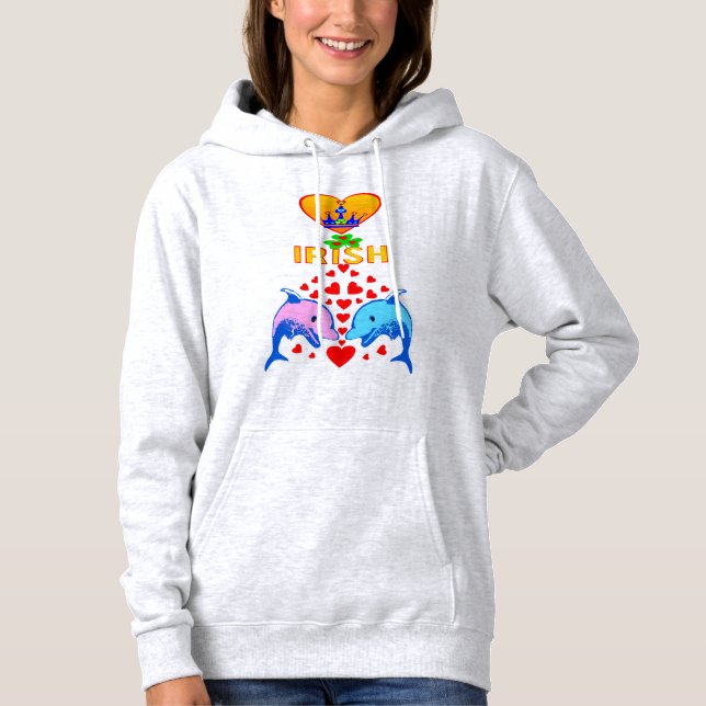 ♥ ت ☘ I Kärlek Irish-Fantastisk St patrick's day C T-shirt (Framsida)