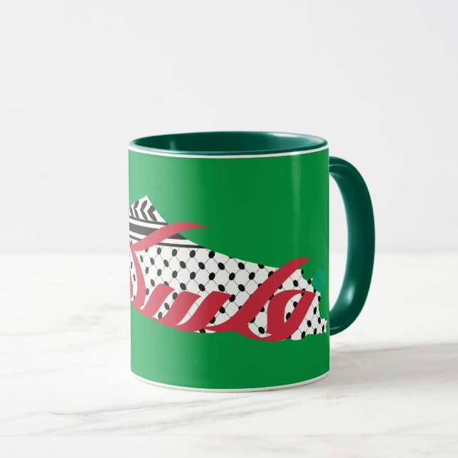 ف ل س ي ن Palestina Mugg (Framsida höger)