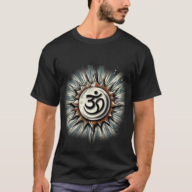 ॐ Mandala T Shirt (Framsida)