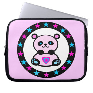 »¦๑Bedårande Baby Rosa Panda Bär Datorfodral๑¦« Laptop Sleeve
