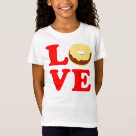 ღ ♥ تKärlek Donut Bella Girls' Fabulous Baby Doll T-shirt