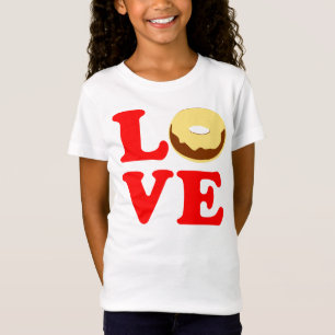 ღ ♥ تKärlek Donut Bella Girls' Fabulous Baby Doll T-shirt