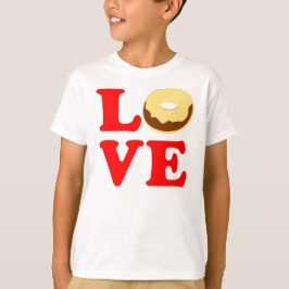 ღ تKärlek Donut Kids Avslappnad Kammar bomull T-Sh T Shirt