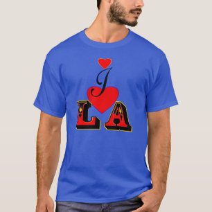 ღ ♥ I Kärlek LA Fabulous Basic T-Shirt ♥ ღ