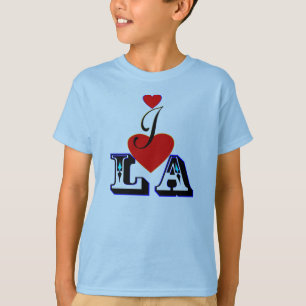ღ ♥ I Kärlek LA Kids' Hanes Snyggt Sweatshirt ♥ ღ Tee