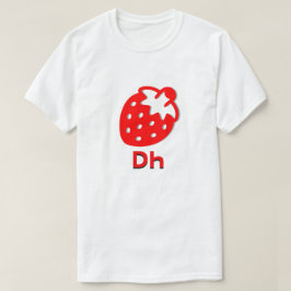 Ꭰ Ꮒ - Jordgubbar i Cherokee Tee Shirt