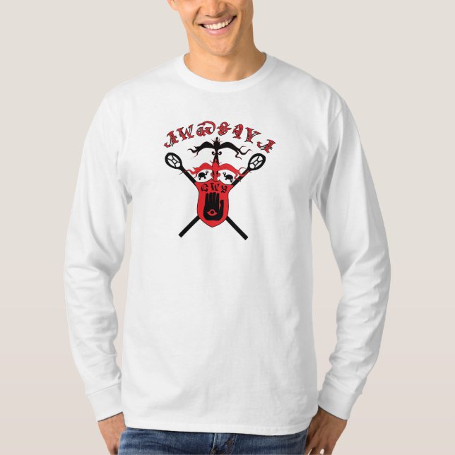 ᏗᎳᏍᎦᎸᏙᏗ Stickball T Shirt (Framsida)