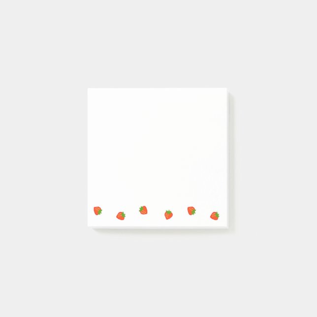 いちご　 POST-IT BLOCK (Framsida)