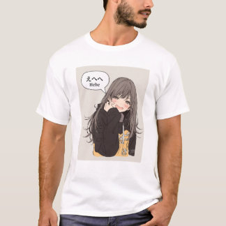 えへへTシャツ|寿司娘 T SHIRT