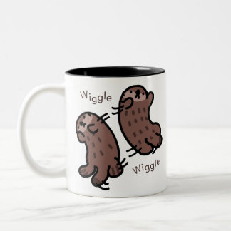 おむりラッコ Två-Tonad MUGG