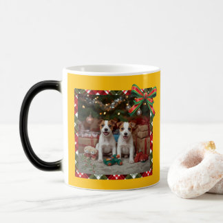 かわいいジャックラッセルテリアの子犬たちとクリスマス♡ MAGISK MUGG
