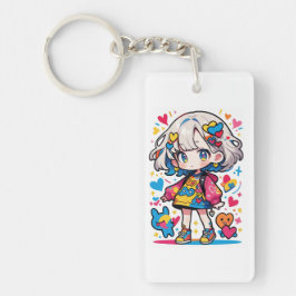 かわいい女の子 NYCKELRING