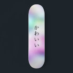 か わ い い | Personlig Cute Girly Mini Skateboard Bräda 18,5 Cm<br><div class="desc">か わ い い | Personlig Cute Girly-holografisk skateboard</div>