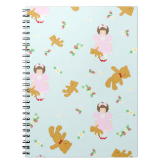 くまとおんなのこnote anteckningsbok