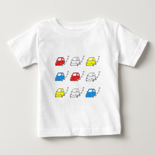 くるま・クルマ・車 T-SHIRT (Framsida)