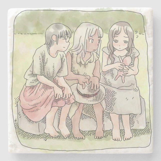 さなにやじ STENUNDERLÄGG (Framsidan)