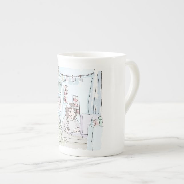 さにいしじ　雑貨棚 BENPORSLIN MUGG (Framsida höger)