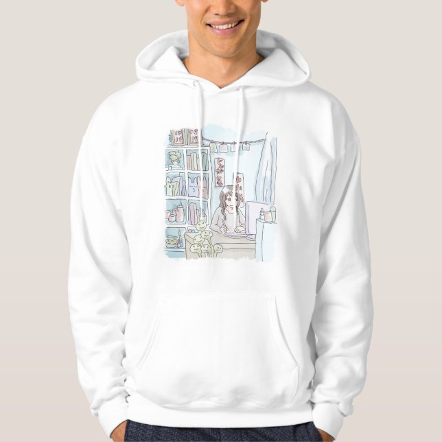 さにいしじ　雑貨棚 HOODIE (Framsida)