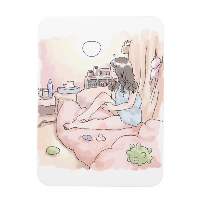 さにれにじ　リラックス MAGNET (Vertikal)