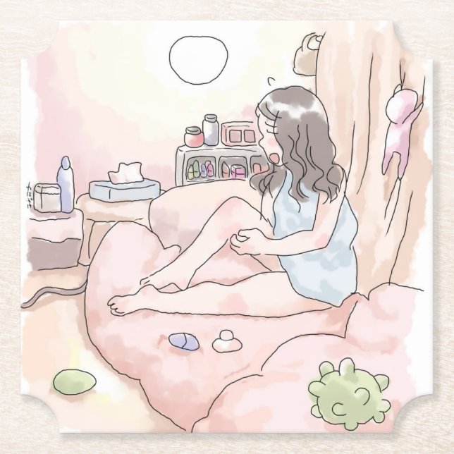 さにれにじ　リラックス UNDERLÄGG PAPPER (Framsida)