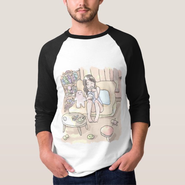 さにれやじ　素足 T SHIRT (Framsida)