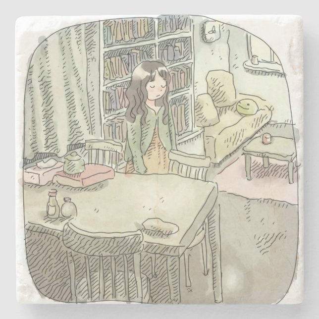 さやごくじ STENUNDERLÄGG (Framsidan)