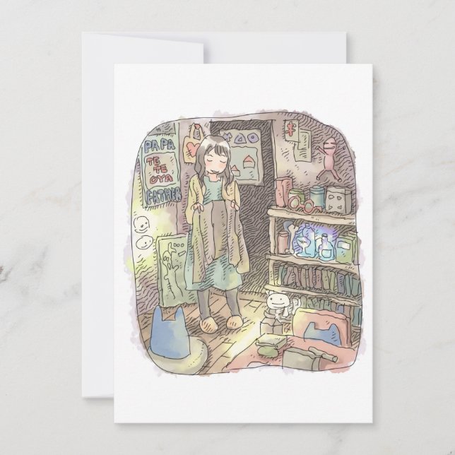 さやしごじ ANTECKNINGSKORT (Framsida)