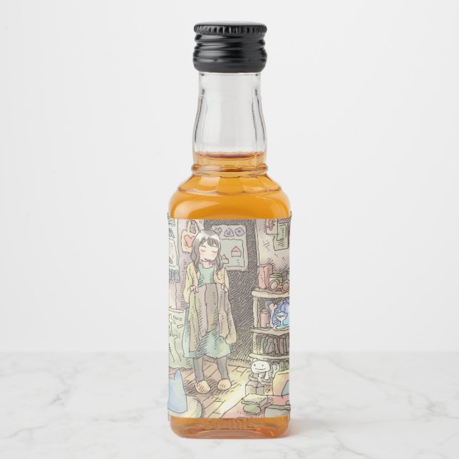 さやしごじ SPRITFLASKOR ETIKETT (Framsida)