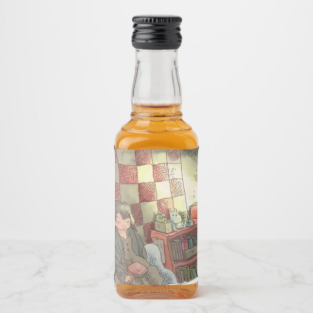 さやしにじ SPRITFLASKOR ETIKETT (Framsida)