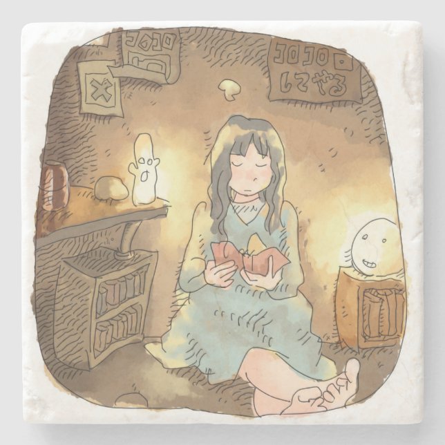 さやなしじ STENUNDERLÄGG (Framsidan)