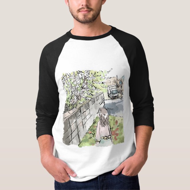 されなにじ T SHIRT (Framsida)