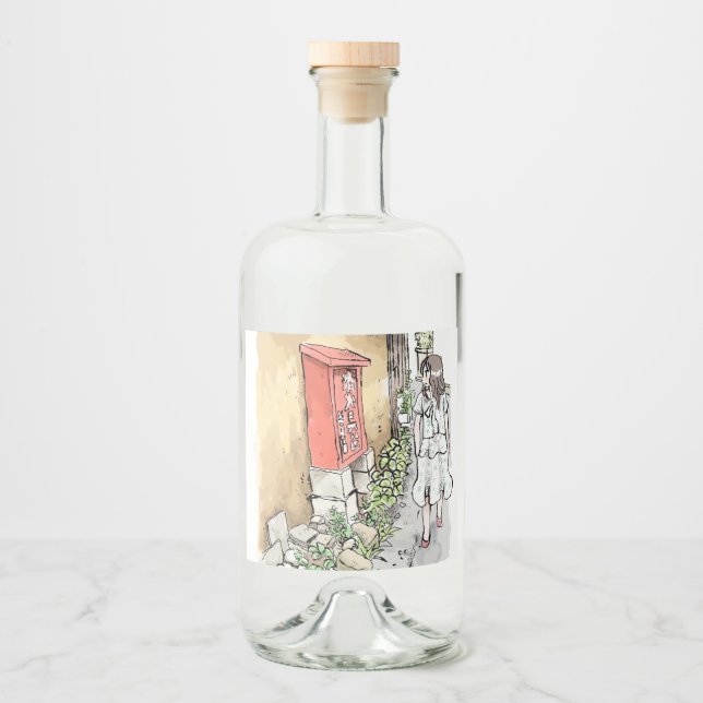 されやごじ SPRITFLASKOR ETIKETT (Framsida)
